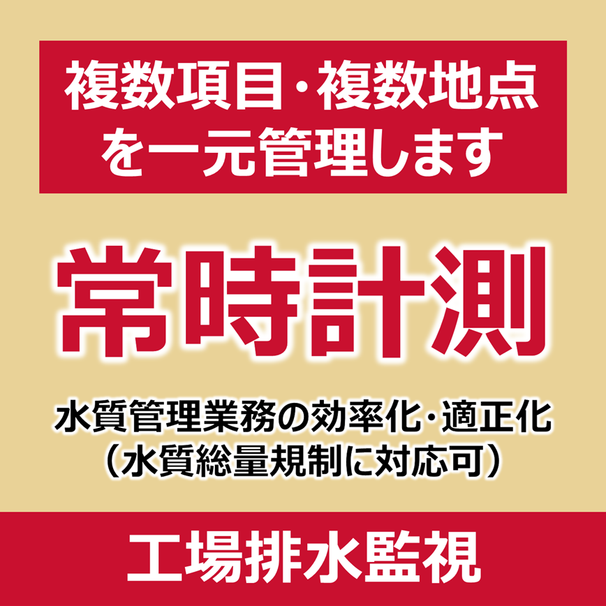 工場排水監視